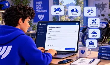 Come creare una discussione su un forum di moto: guida passo passo