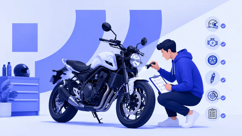 Used motorcycle: what to check before buying it