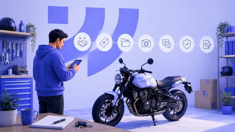 How to sell a used motorcycle: complete step-by-step guide