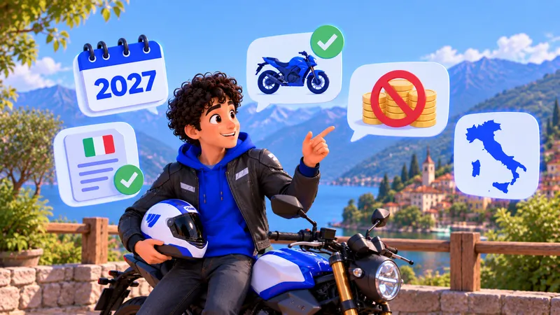 2027 Motorcycle Bollo Exemption: The Complete Guide to the New Law