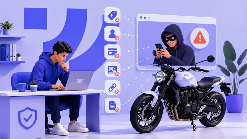 How to avoid scams when buying a used motorcycle online