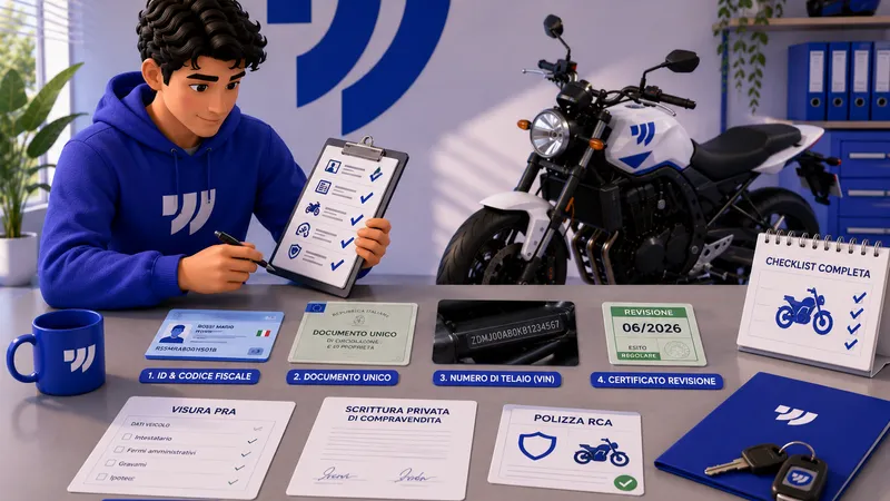 Documents to buy a used motorcycle: complete checklist