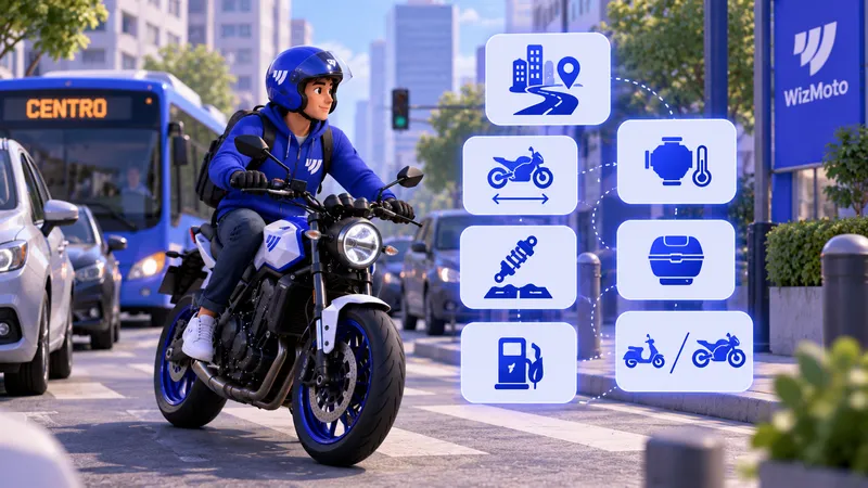Used motorcycles for the city: characteristics to look for