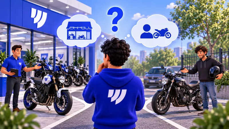 Comprare moto da concessionario o privato: quale scegliere?