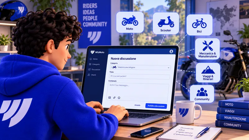 How to create a discussion on a motorcycle forum: a step-by-step guide